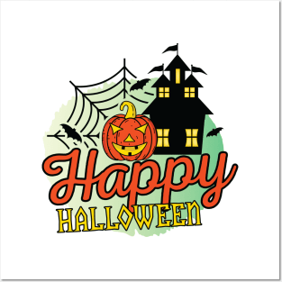 Happy Halloween Posters and Art